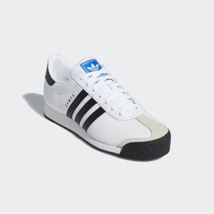 ADIDAS SAMOA SNEAKERS - WHITE/BLACK MEN SIZE 7.5 (NEW WITH TAGS)
